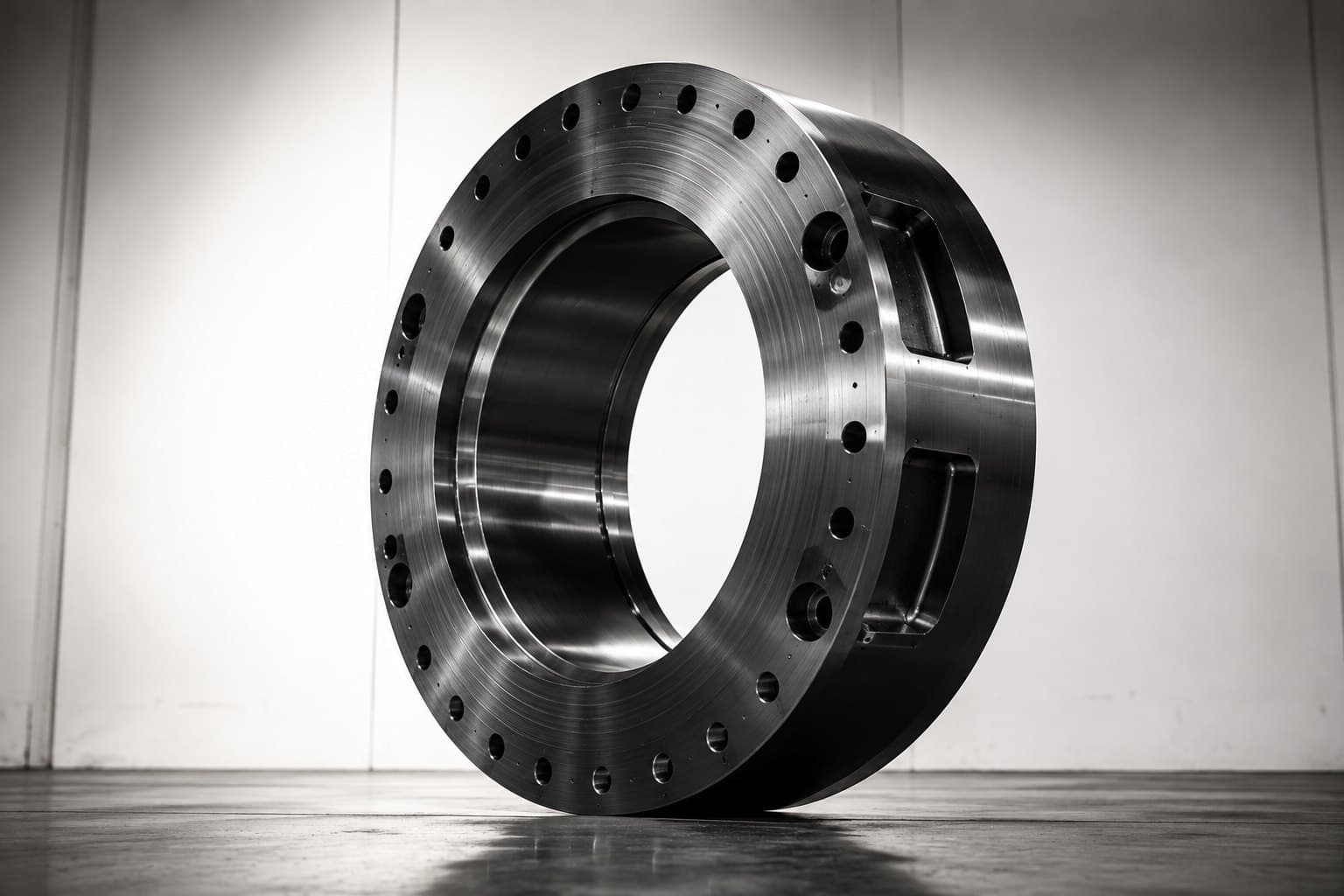 Finished precision-machined steel component produced by Machine Tech Services
